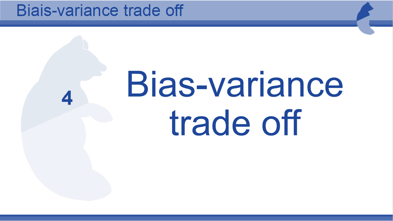 Tutoriel bias variance trade off